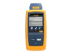 Messung und Kupferzertifizierung auf Wunsch bis Cat. 8.1 / 8.2 (2 GHz) mit dem Fluke DSX2-8000.